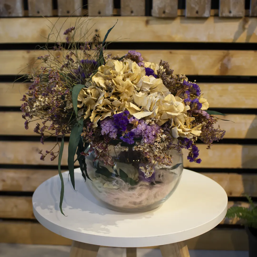 dried flowers Dried Flowers with Infinity Roses